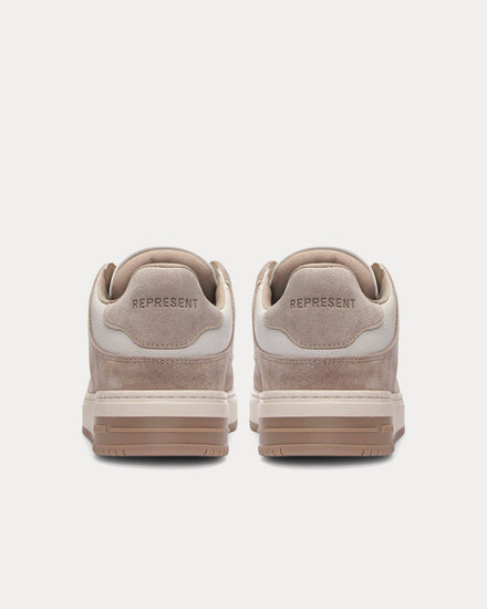 Represent Apex Taupe / White Low Top Sneakers - 4