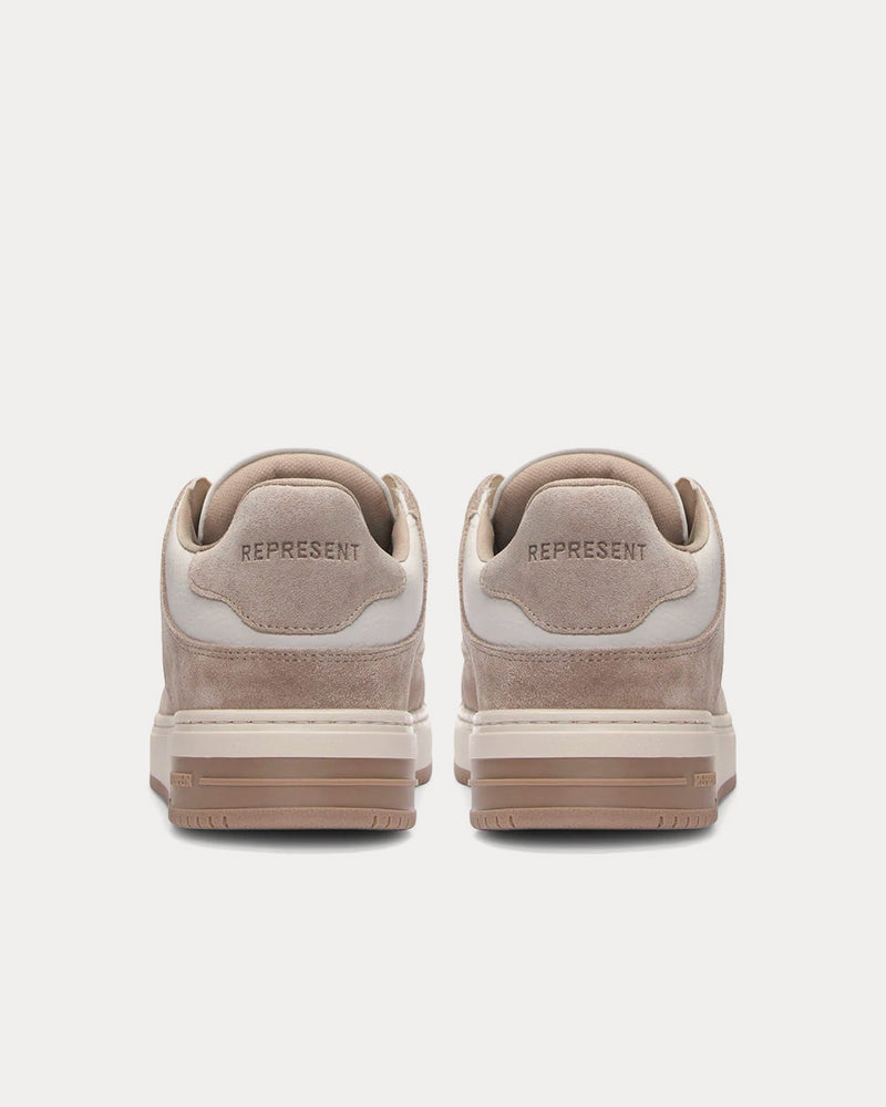Represent Apex Taupe / White Low Top Sneakers - 4