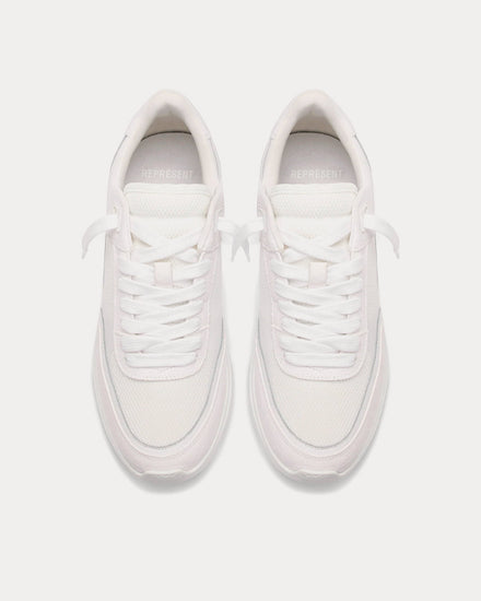 Represent Harrier Flat White Low Top Sneakers - 2