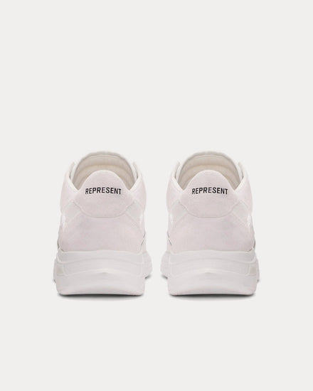 Represent Harrier Flat White Low Top Sneakers - 4
