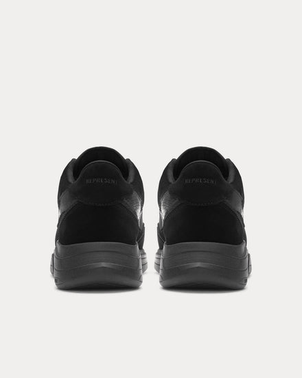 Represent Harrier Triple Black Low Top Sneakers - 4