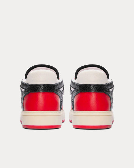 Represent Reptor Low Black / Burnt Red Low Top Sneakers - 4