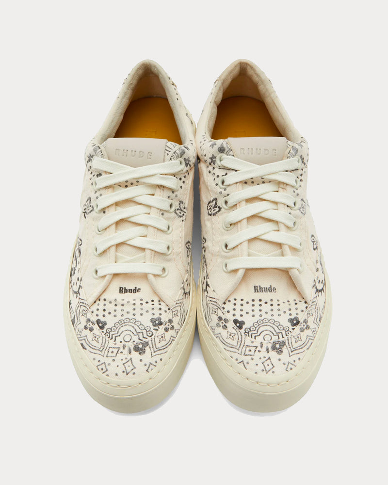 Rhude Festival Bandana V2 Off-White Low Top Sneakers - 2