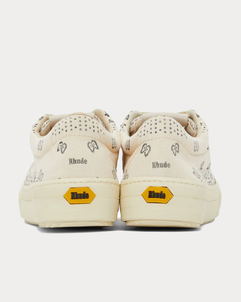 Rhude Festival Bandana V2 Off-White Low Top Sneakers - 4