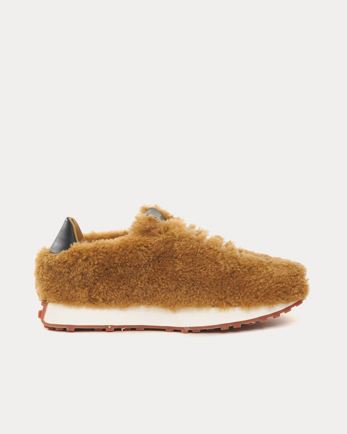 Rhude Sherpa Runner Tan Low Top Sneakers - Sneak in Peace