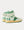 Rhecess Distressed Leather Green High Top Sneakers