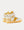 Rhecess Distressed Leather Yellow High Top Sneakers