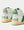 Rhecess Sky Suede-Trimmed Leather White / Green High Top Sneakers