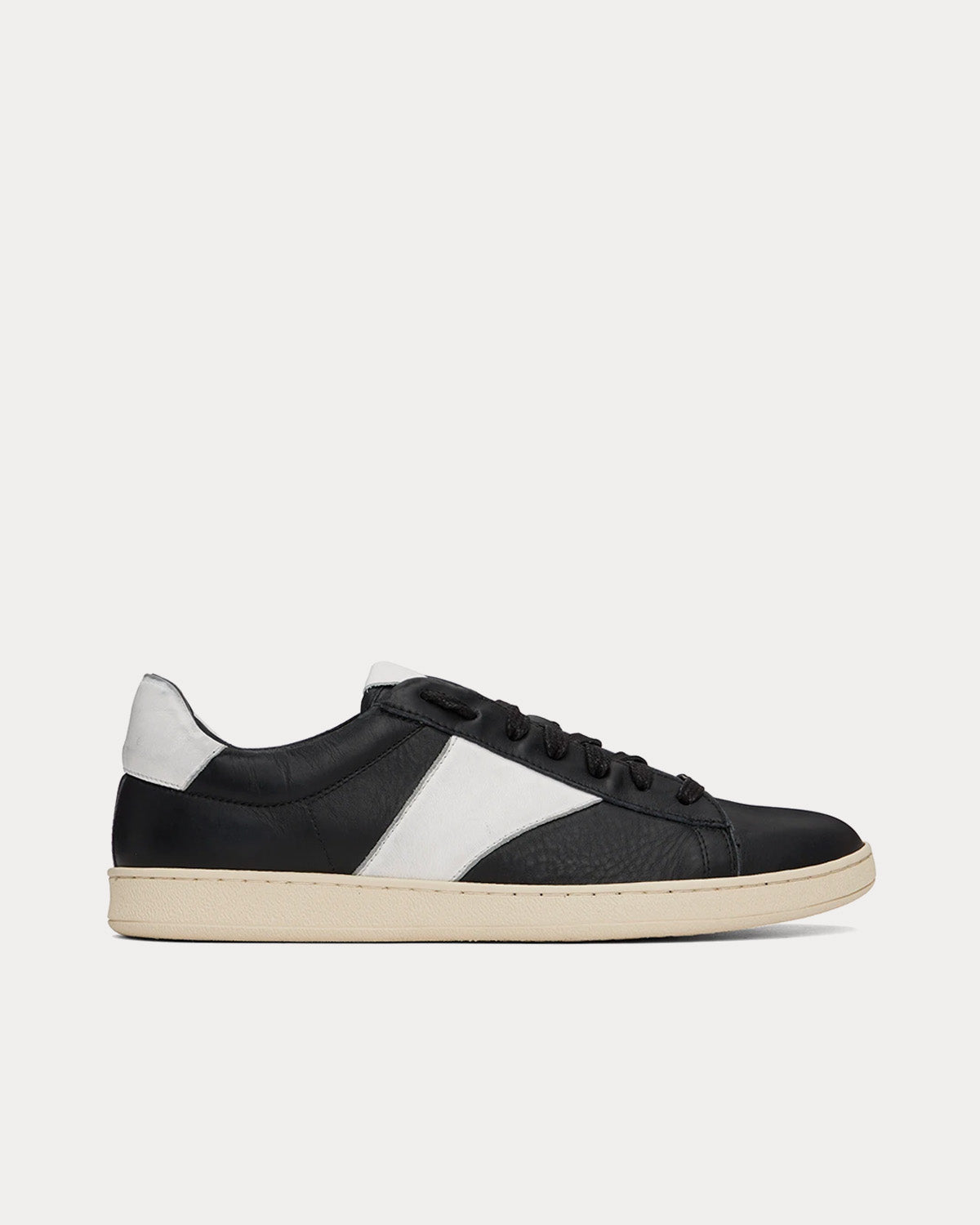 Rhude - Court Black / White Low Top Sneakers
