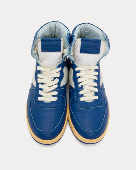 Rhude Rhecess Navy High Top Sneakers - 2