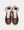 Rhecess Buffed-Leather Maroon High Top Sneakers