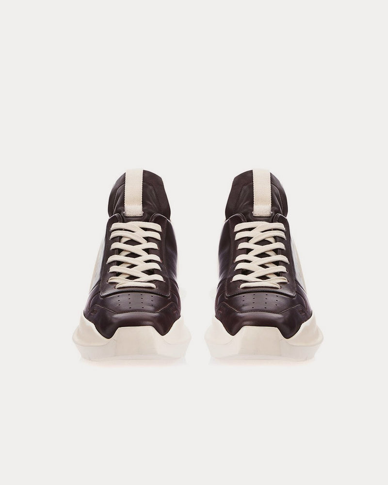 Rick Owens Geth Runner Black High Top Sneakers - 2