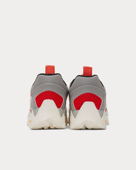 ROA Lhakpa White / Red Low Top Sneakers - 3