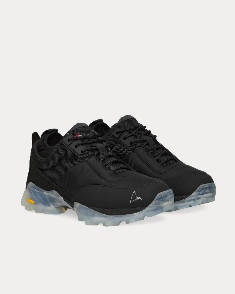 ROA Men's Double Neal Black Low Top Sneakers & Trainers