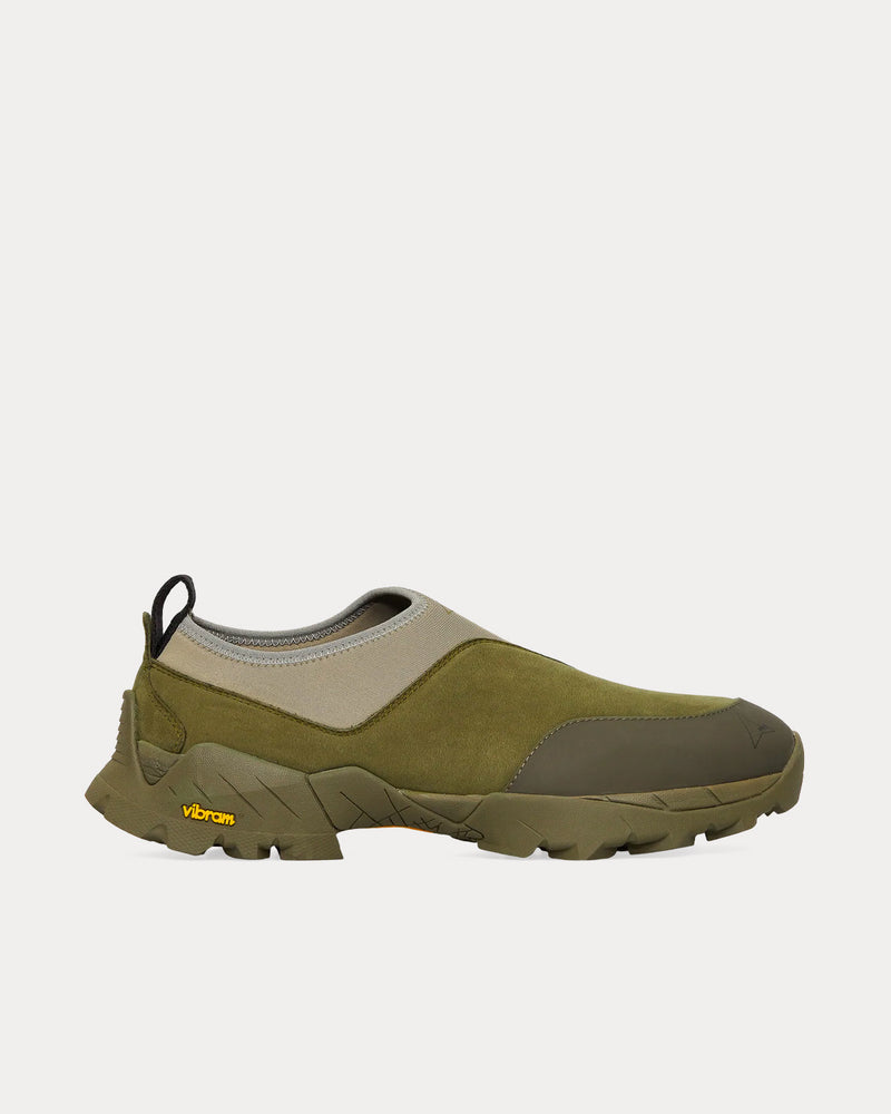ROA Military / Taupe Slip On Sneakers - 1
