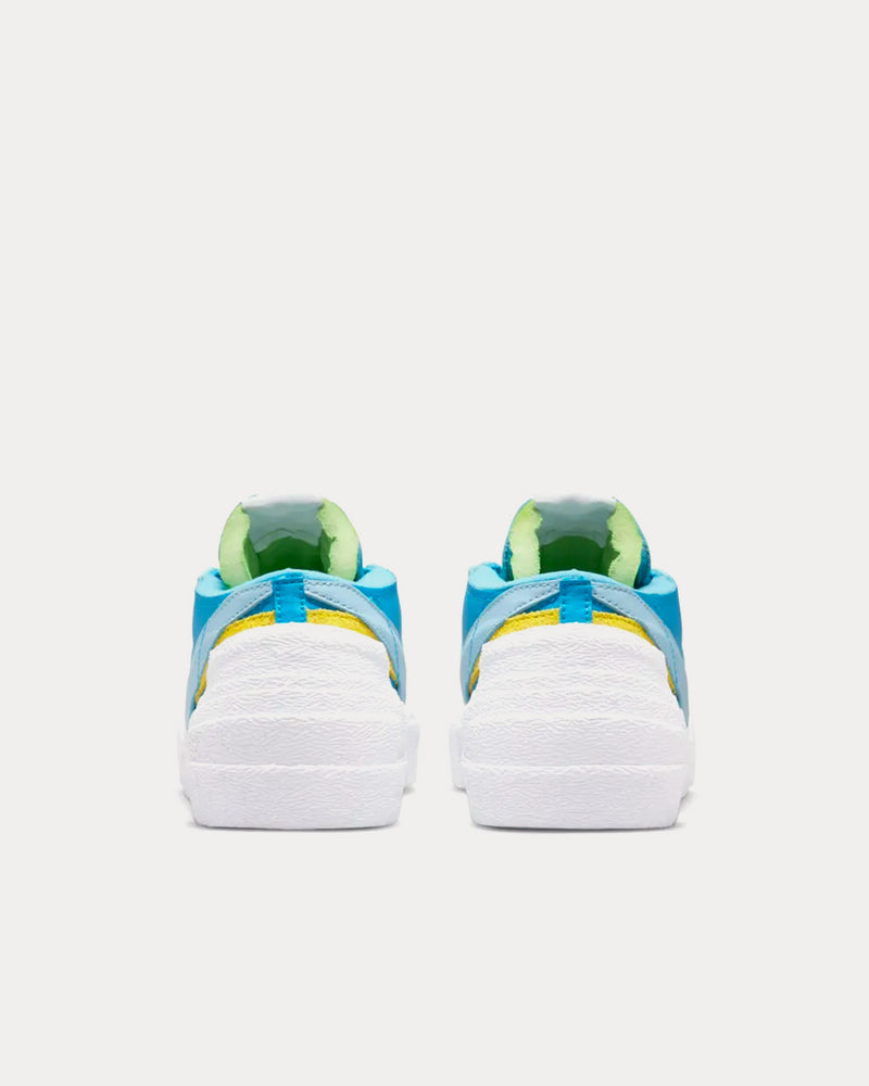 Nike x Sacai x KAWS Blazer Low Neptune Blue Low Top Sneakers - 4