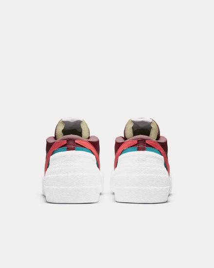 Nike x Sacai x KAWS Blazer Low Team Red Low Top Sneakers - 4