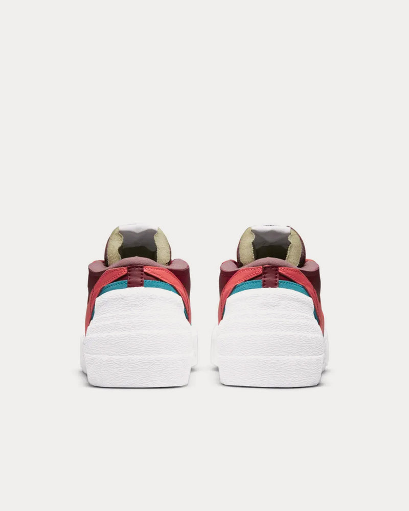 Nike x Sacai x KAWS Blazer Low Team Red Low Top Sneakers - 4