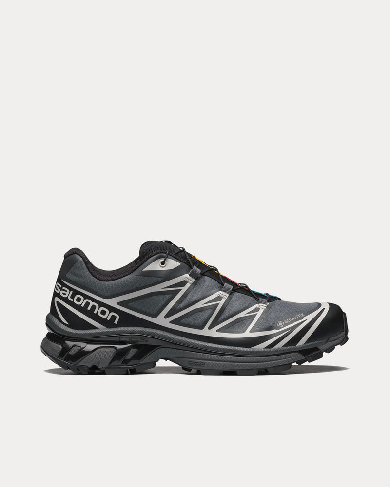 Salomon XT-6 Gore-Tex Black / Ebony / Lunar Rock Low Top Sneakers - 1