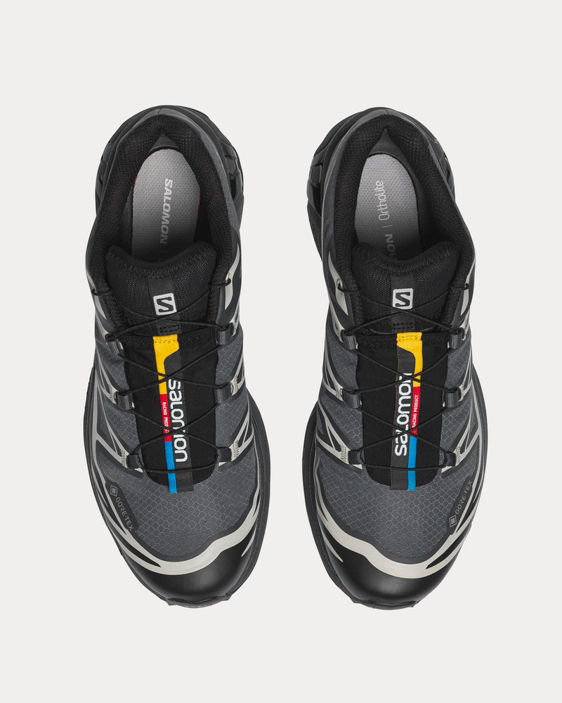 Salomon XT-6 Gore-Tex Black / Ebony / Lunar Rock Low Top Sneakers - 2