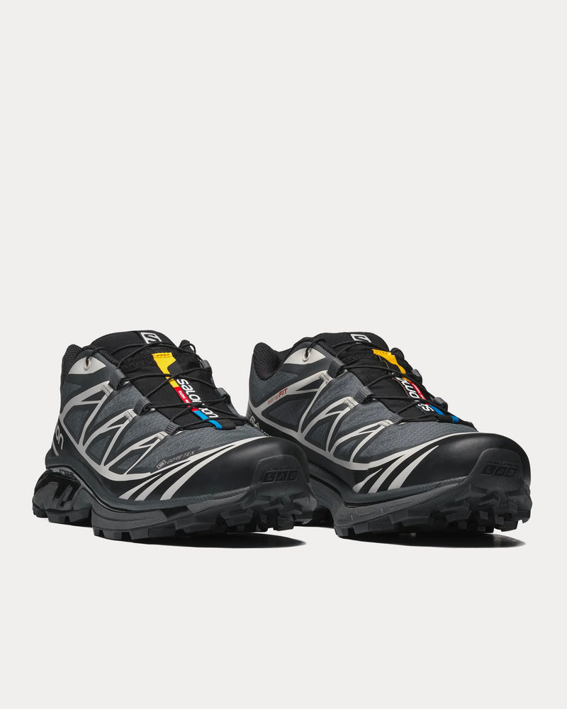 Salomon XT-6 Gore-Tex Black / Ebony / Lunar Rock Low Top Sneakers - 3