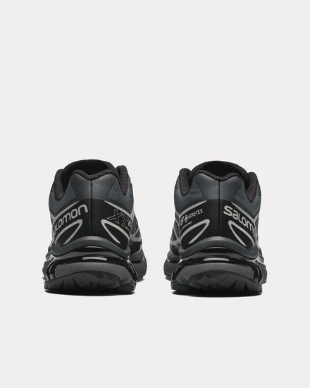 Salomon XT-6 Gore-Tex Black / Ebony / Lunar Rock Low Top Sneakers - 4
