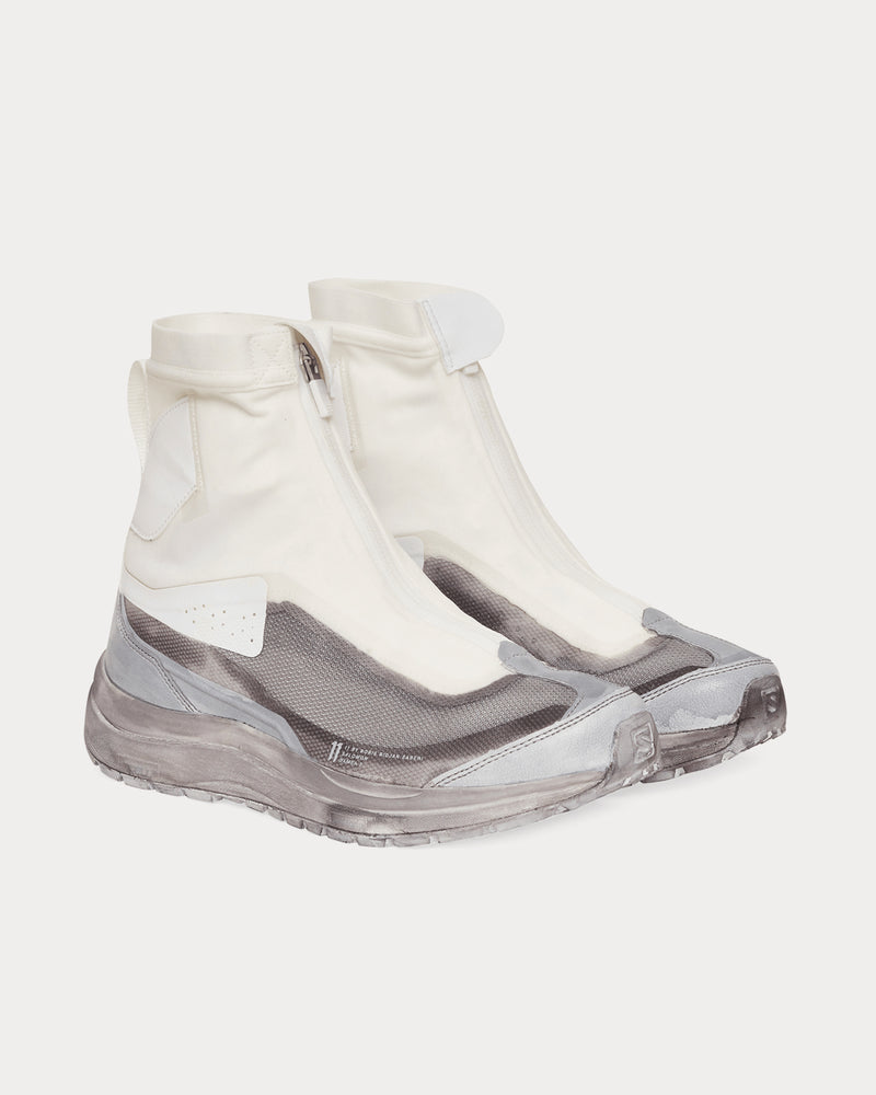 Salomon x 11 By Boris Bidjan Saberi Saberi Bamba 2 Light Grey High Top Sneakers - 2