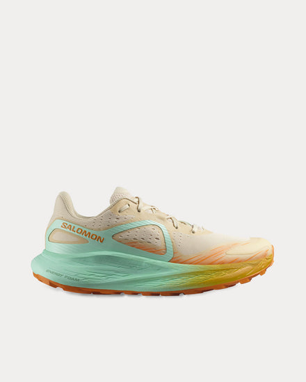 Salomon Glide Max TR Bleached Sand / Yucca / Orange Pepper Running Shoes - 1