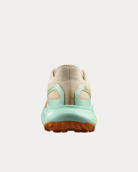 Salomon Glide Max TR Bleached Sand / Yucca / Orange Pepper Running Shoes - 3