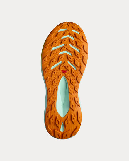 Salomon Glide Max TR Bleached Sand / Yucca / Orange Pepper Running Shoes - 4