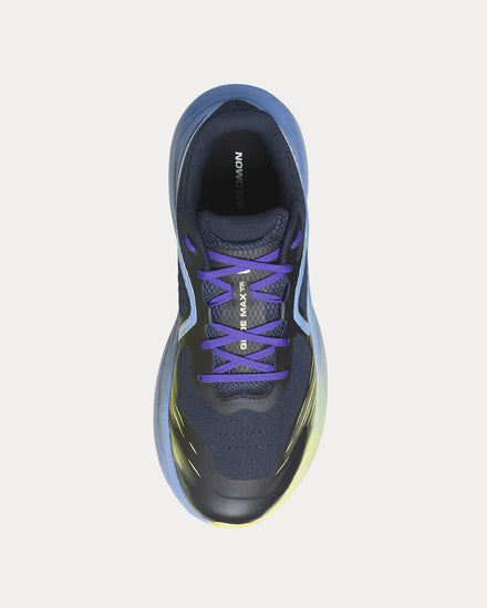 Salomon Glide Max TR Granada Sky / Dark Sapphire / Sunny Lime Running Shoes - 2