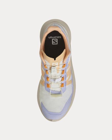Salomon Hypulse White / Almond Cream / Purple Heather Running Shoes - 2