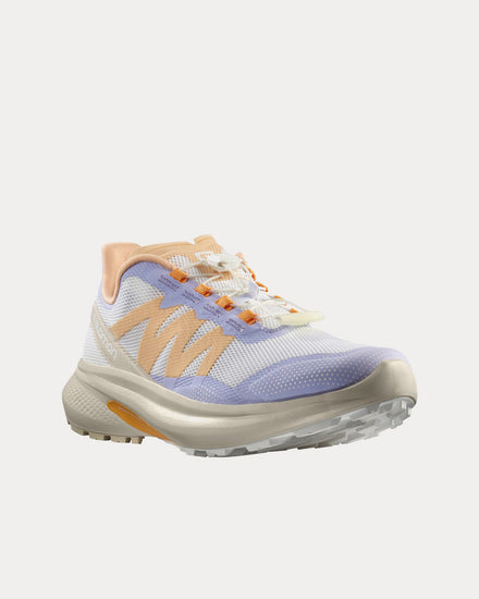 Salomon Hypulse White / Almond Cream / Purple Heather Running Shoes - 3