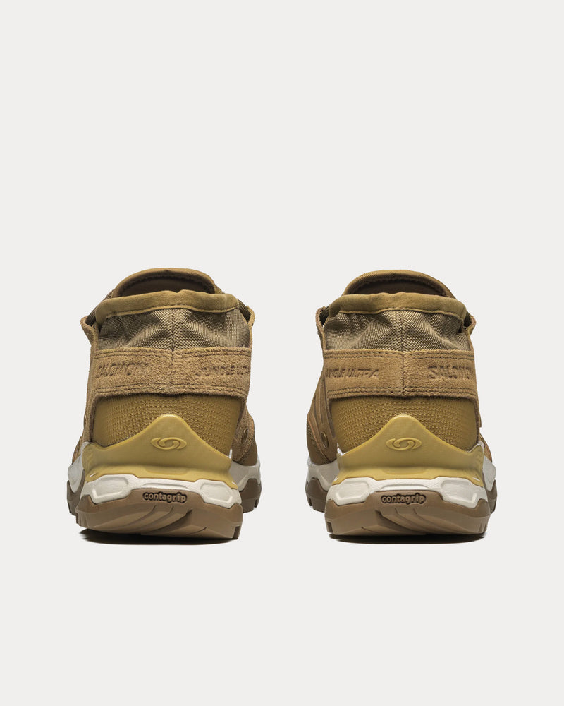 Salomon Jungle Ultra Low Advanced Dull Gold / Kangaroo / Safari Low Top Sneakers - 4