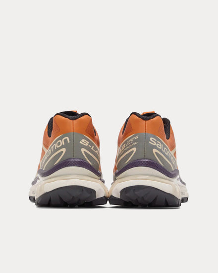Salomon XT-6 Apricot Buff / Frost Grey / Velvet Morning Low Top Sneakers - 3