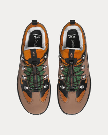 Salomon Raid Wind 75th Anniversary Golden Oak / Acorn / Black Low Top Sneakers - 2