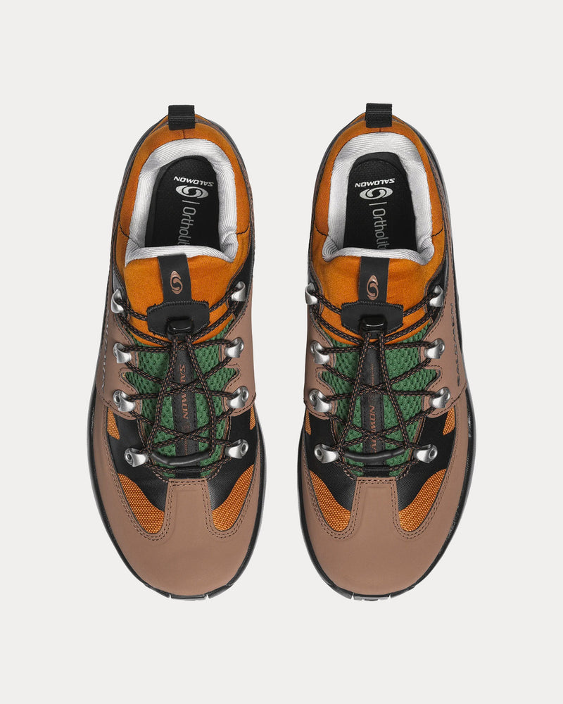 Salomon Raid Wind 75th Anniversary Golden Oak / Acorn / Black Low Top Sneakers - 2