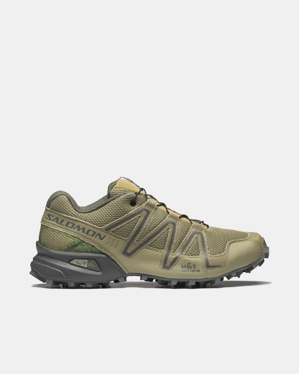 サロモン Salomon Speedcross 3 Mindful Salomon Unisex Speedcross 3 Mindful Gray Green / Moss Gray