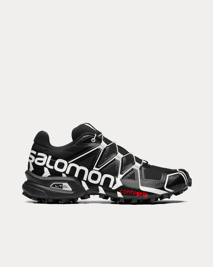 Salomon Unisex Speedcross Offroad Black / White / White Running Shoes