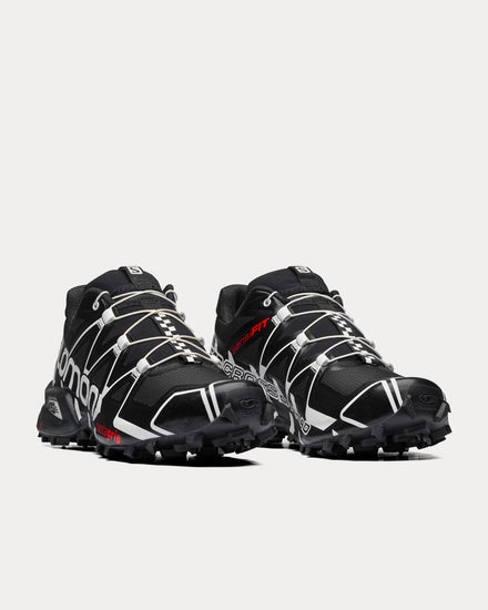 Salomon Speedcross Offroad Black / White / White Running Shoes - 3