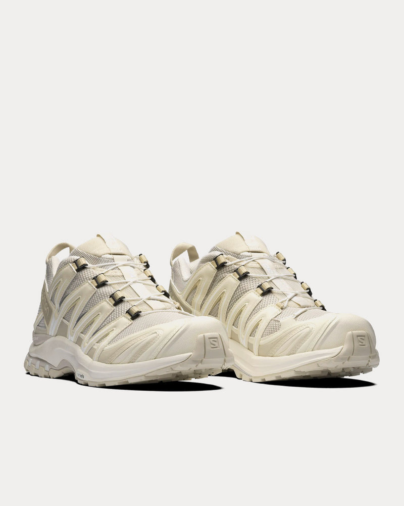 Salomon XA Pro 3D Rainy Day / Vanilla Ice / White Low Top Sneakers - 3