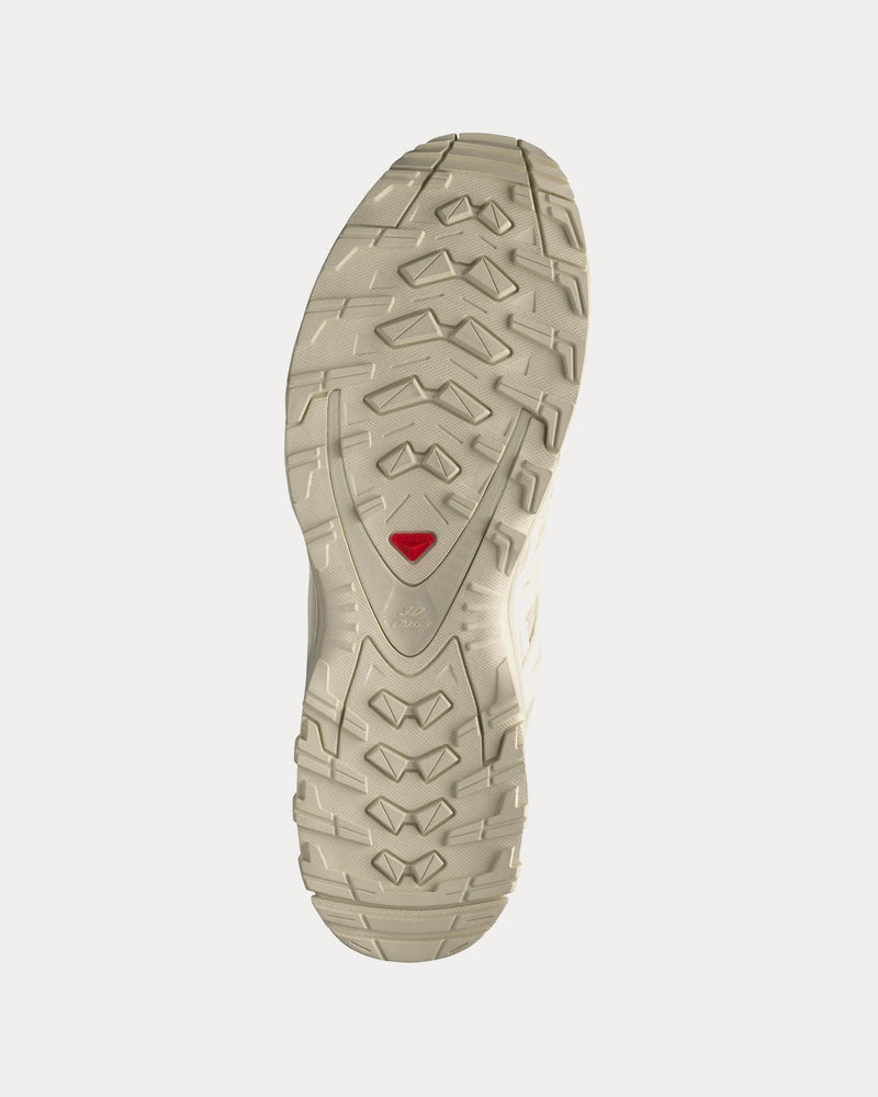 Salomon XA Pro 3D Rainy Day / Vanilla Ice / White Low Top Sneakers - 5