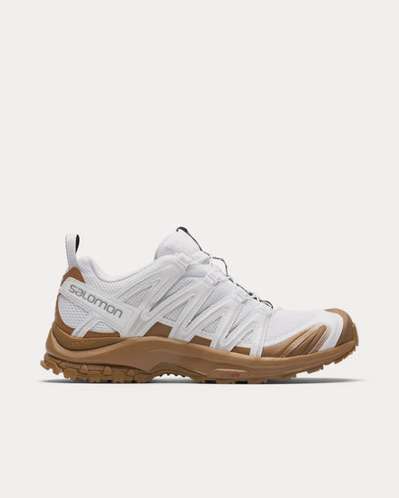 Salomon x Avnier XA Pro 3D White / Tobacco Brown / Black Low Top Sneakers - 1