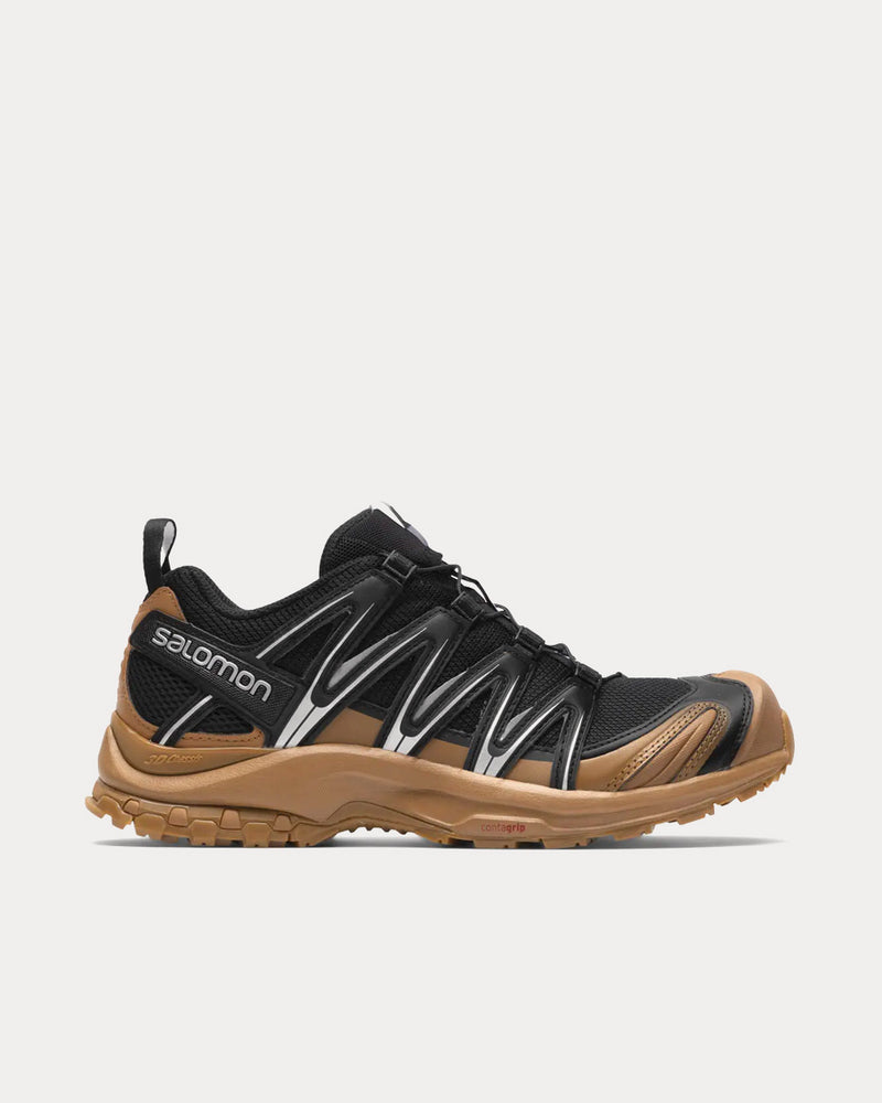 Salomon x Avnier XA Pro 3D Black / Tobacco Brown / Black Low Top Sneakers - 1