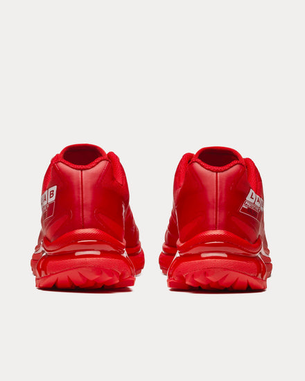 Salomon XT-6 10y Fiery Red / White / Goji Berry Low Top Sneakers - 3