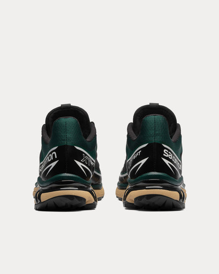 Salomon XT-6 Ponderosa Pine / Black / Safari Low Top Sneakers - 4
