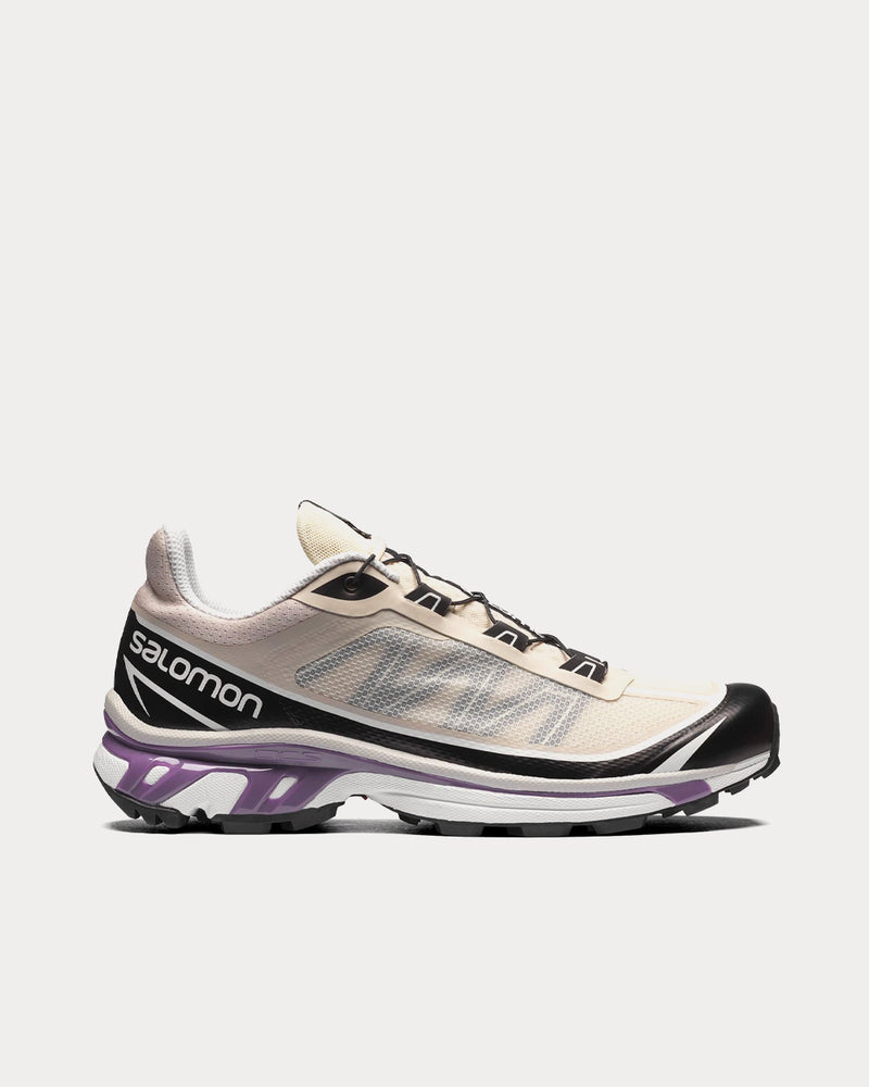 Salomon XT-6 FT Rainy Day / Black / Royal Lilac Low Top Sneakers - 1