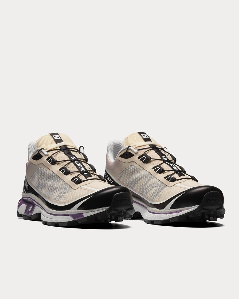 Salomon XT-6 FT Rainy Day / Black / Royal Lilac Low Top Sneakers - 3