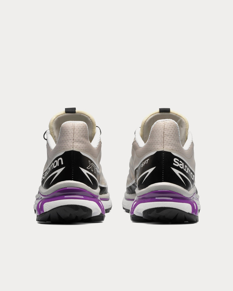 Salomon XT-6 FT Rainy Day / Black / Royal Lilac Low Top Sneakers - 4