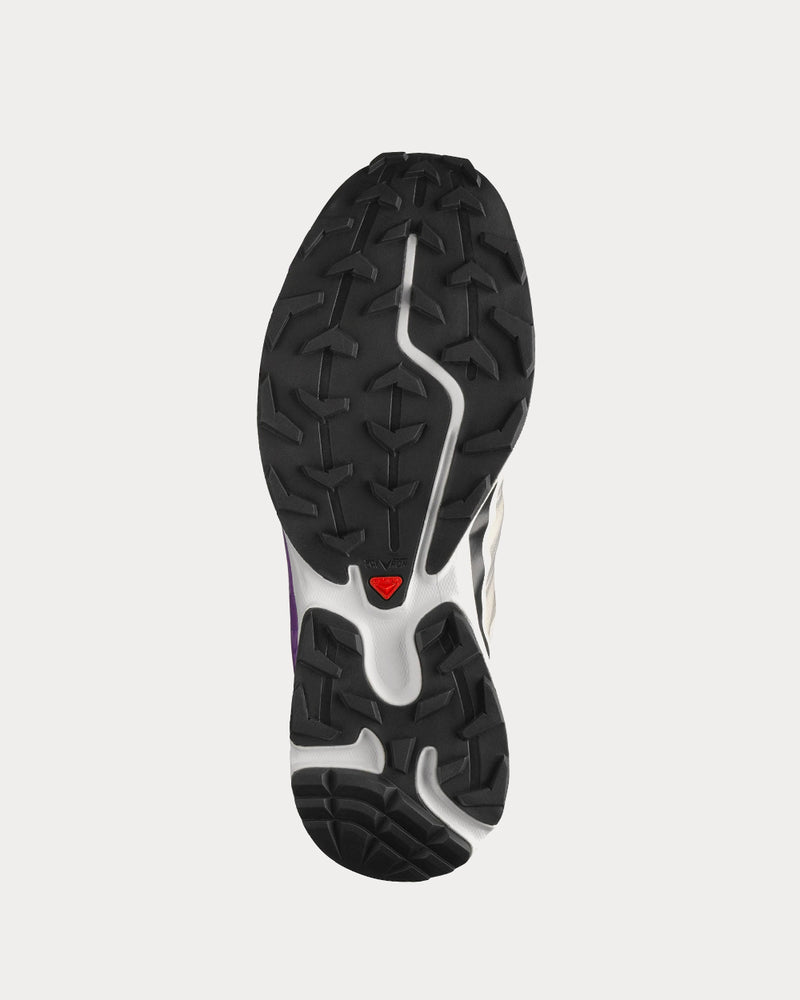 Salomon XT-6 FT Rainy Day / Black / Royal Lilac Low Top Sneakers - 5